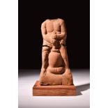 ROMANO-EGYPTIAN TERRACOTTA ITHYPHALLIC HARPOCRATES FIGURE