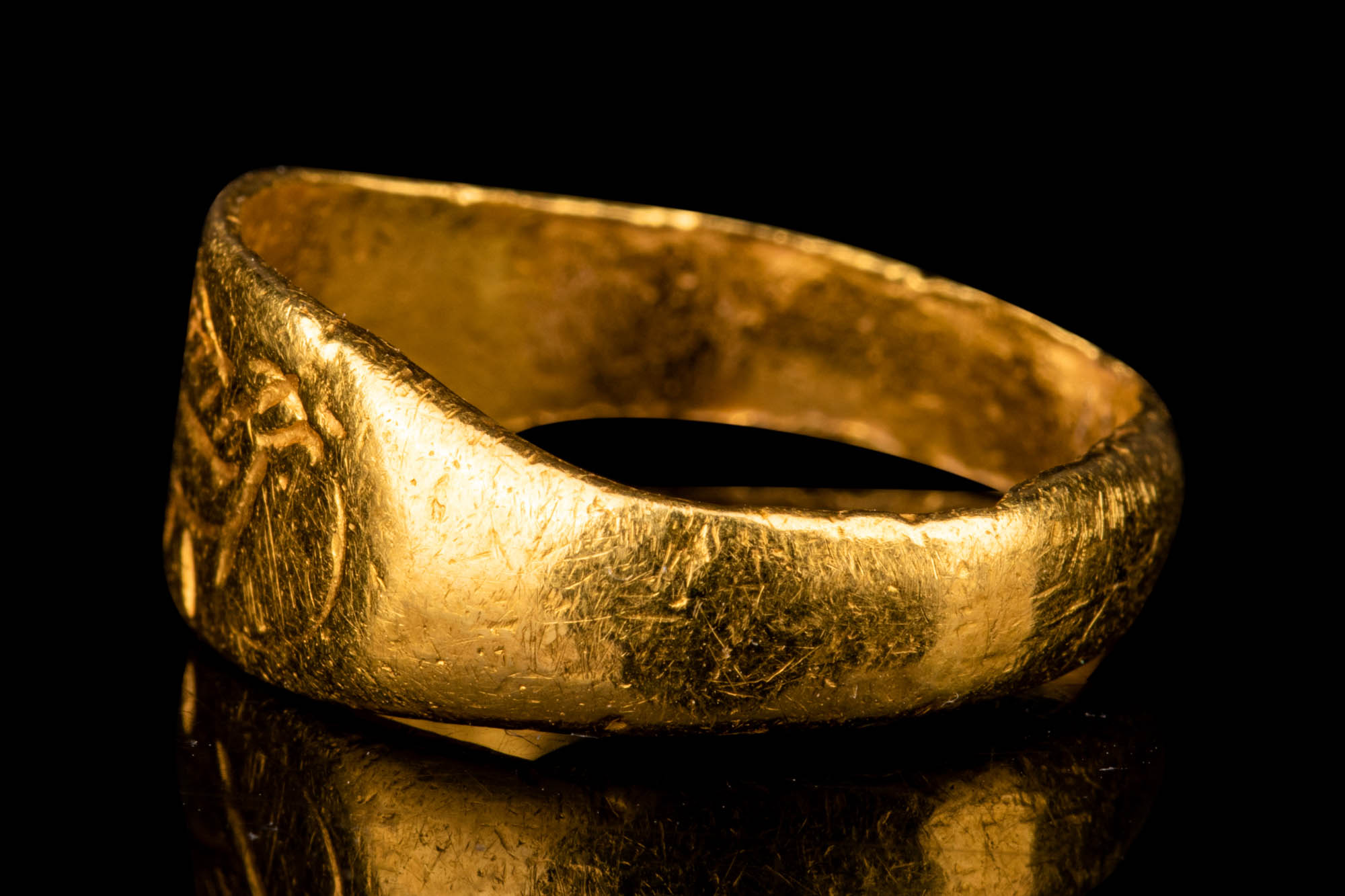 BYZANTINE GOLD RING WITH DOVE - Bild 3 aus 5