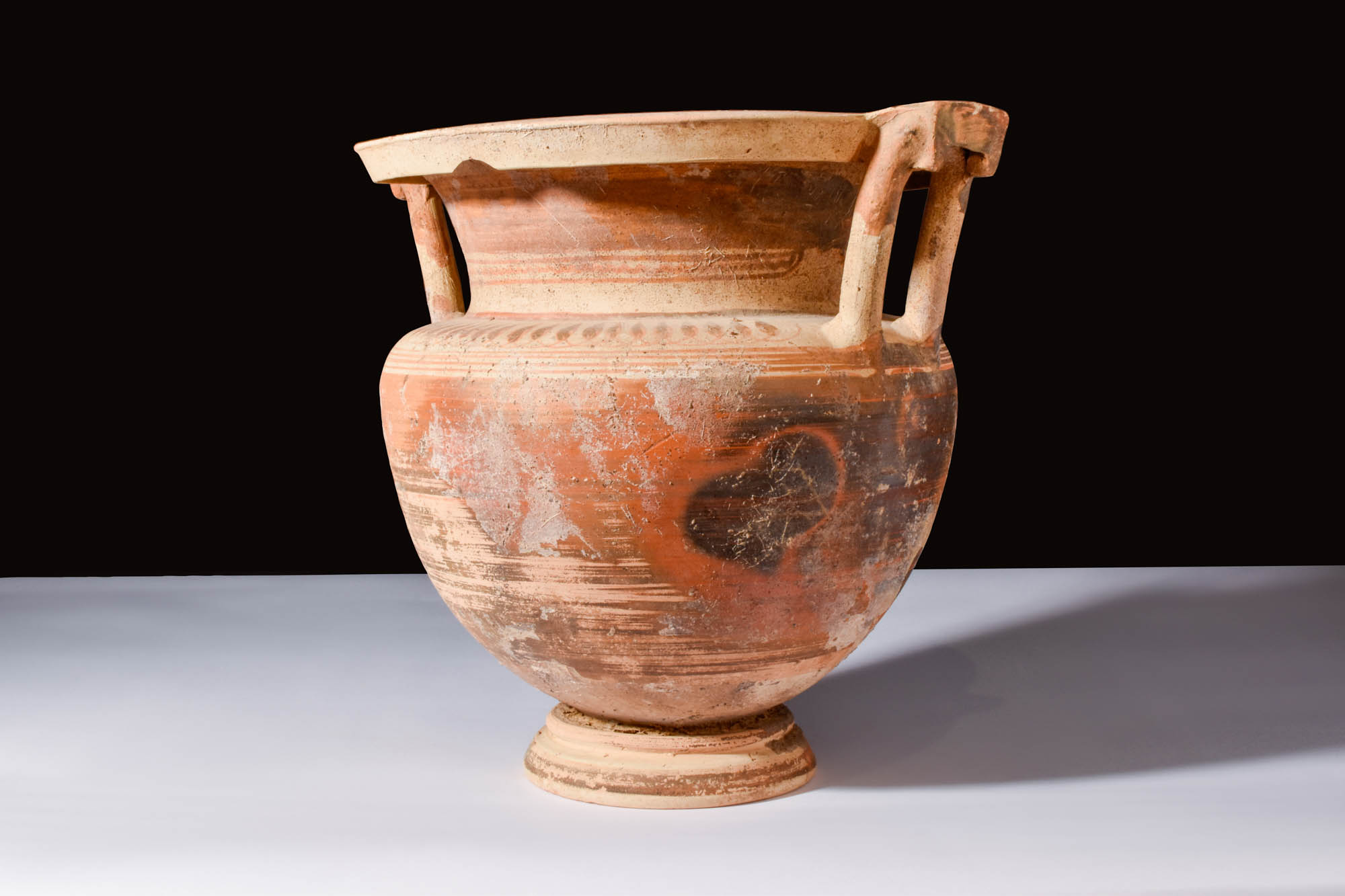 HELLENISTIC POTTERY COLUMN KRATER - Image 2 of 4