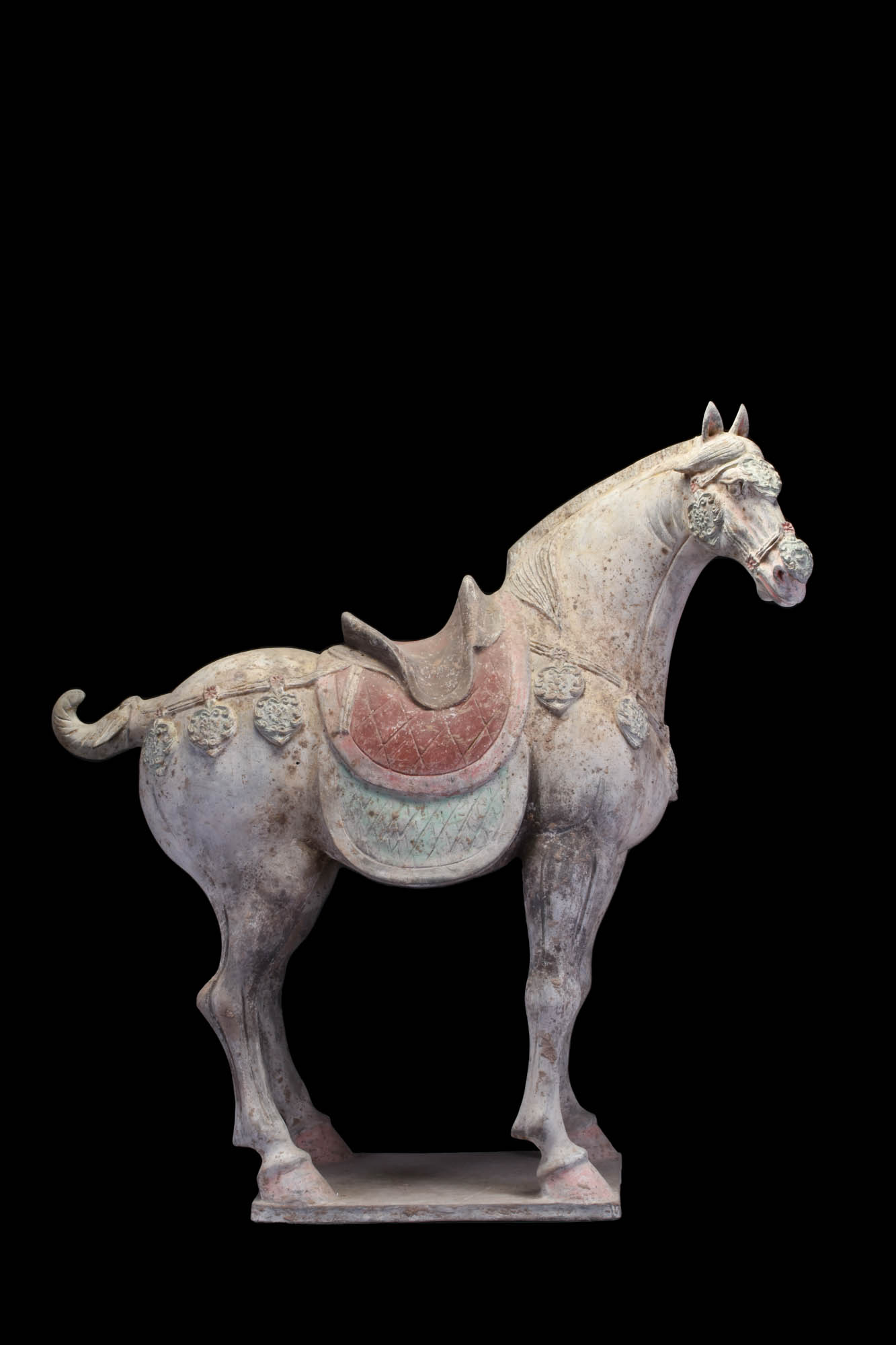 CHINESE TANG DYNASTY TERRACOTTA HORSE - TL TESTED - Image 2 of 7
