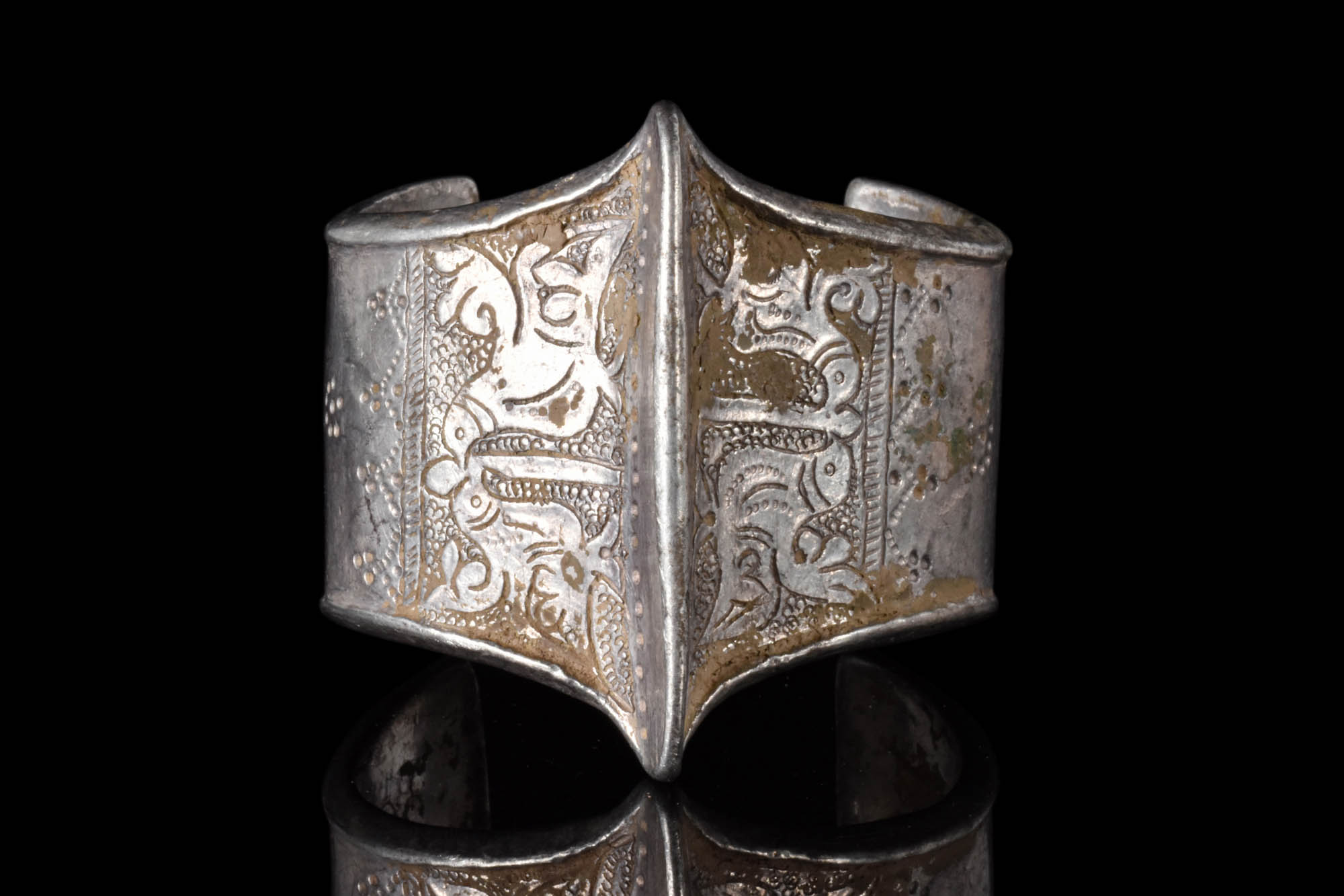 MEDIEVAL SELJUK SILVER HEAVY BRACELET