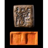 SUMERIAN SQUARE STONE SEAL