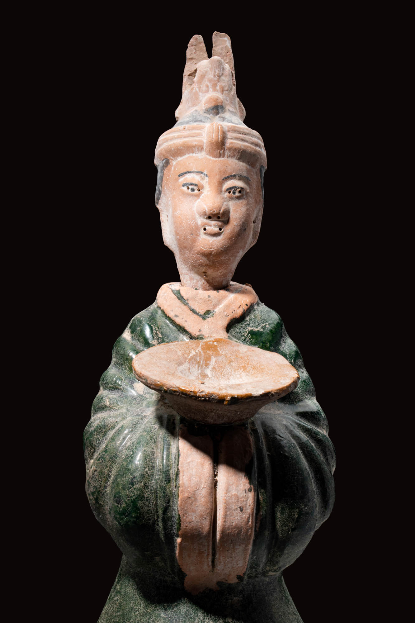 CHINESE MING DYNASTY TERRACOTTA COURT ATTENDANT - Image 5 of 5