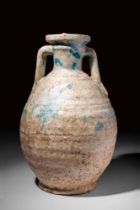 EGYPTIAN GLAZED AMPHORISKOS