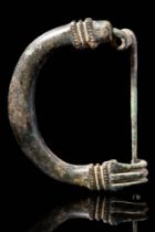 GREEK PHRYGIAN BRONZE BROOCH