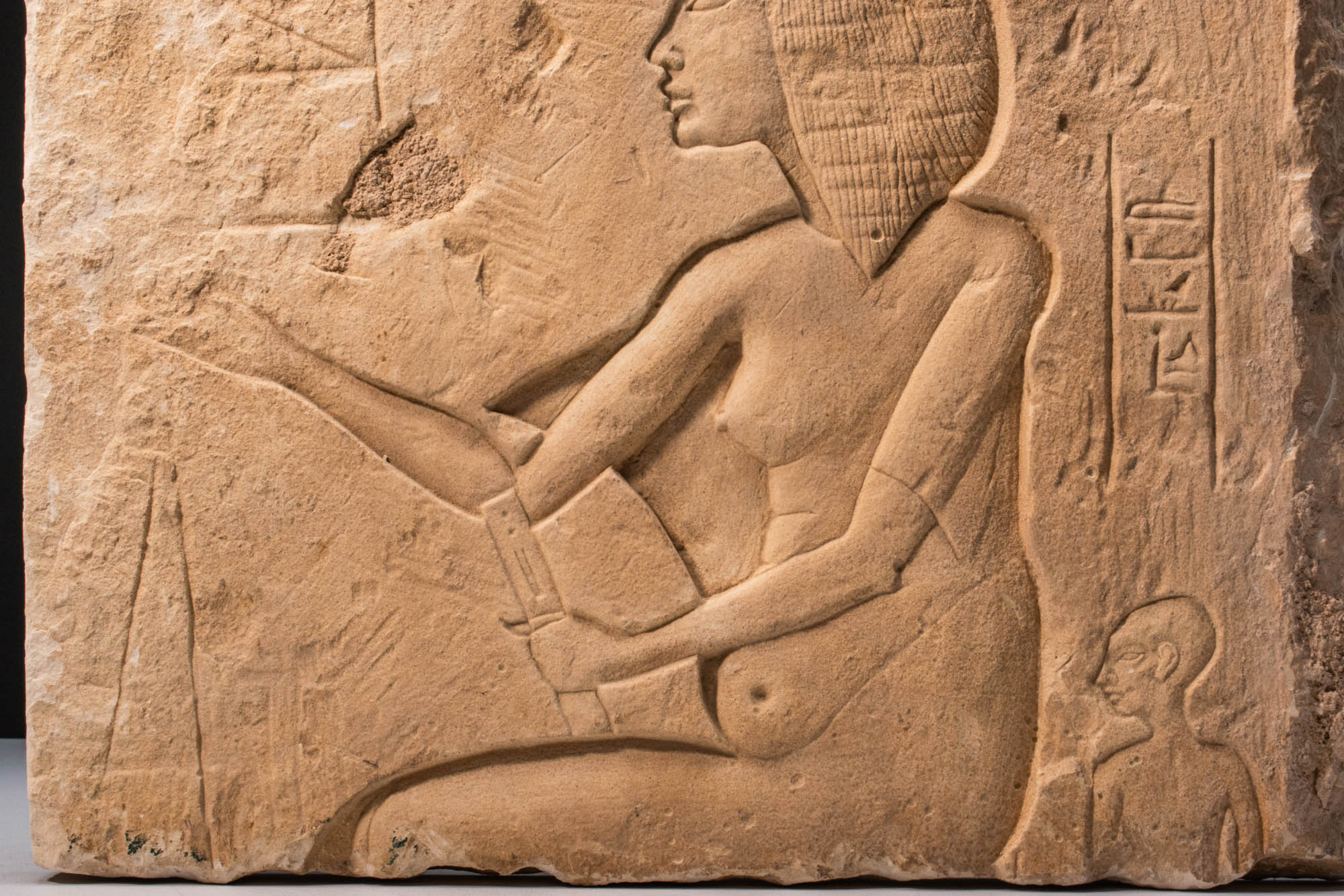 NEW KINGDOM EGYPTIAN RELIEF DEPICTING A HIGH OFFICIAL - Image 8 of 8