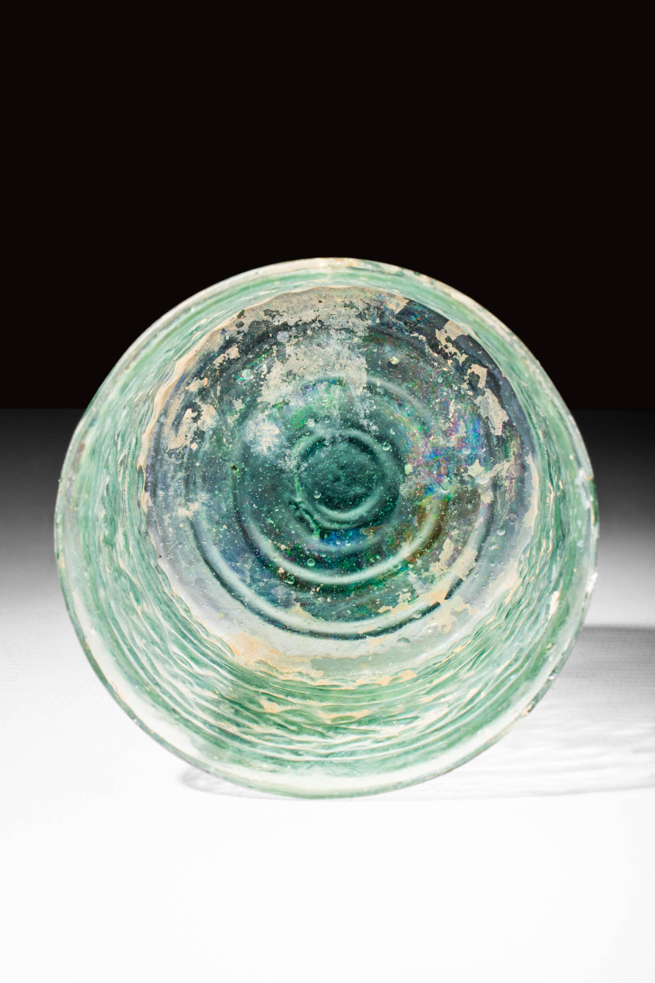 BYZANTINE GLASS CUP DECORATED WITH INSCRIPTION - Image 5 of 5