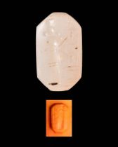 NEO-BABYLONIAN CHALCEDONY STAMP SEAL