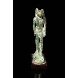 EGYPTIAN LATE PERIOD ANUBIS STATUETTE