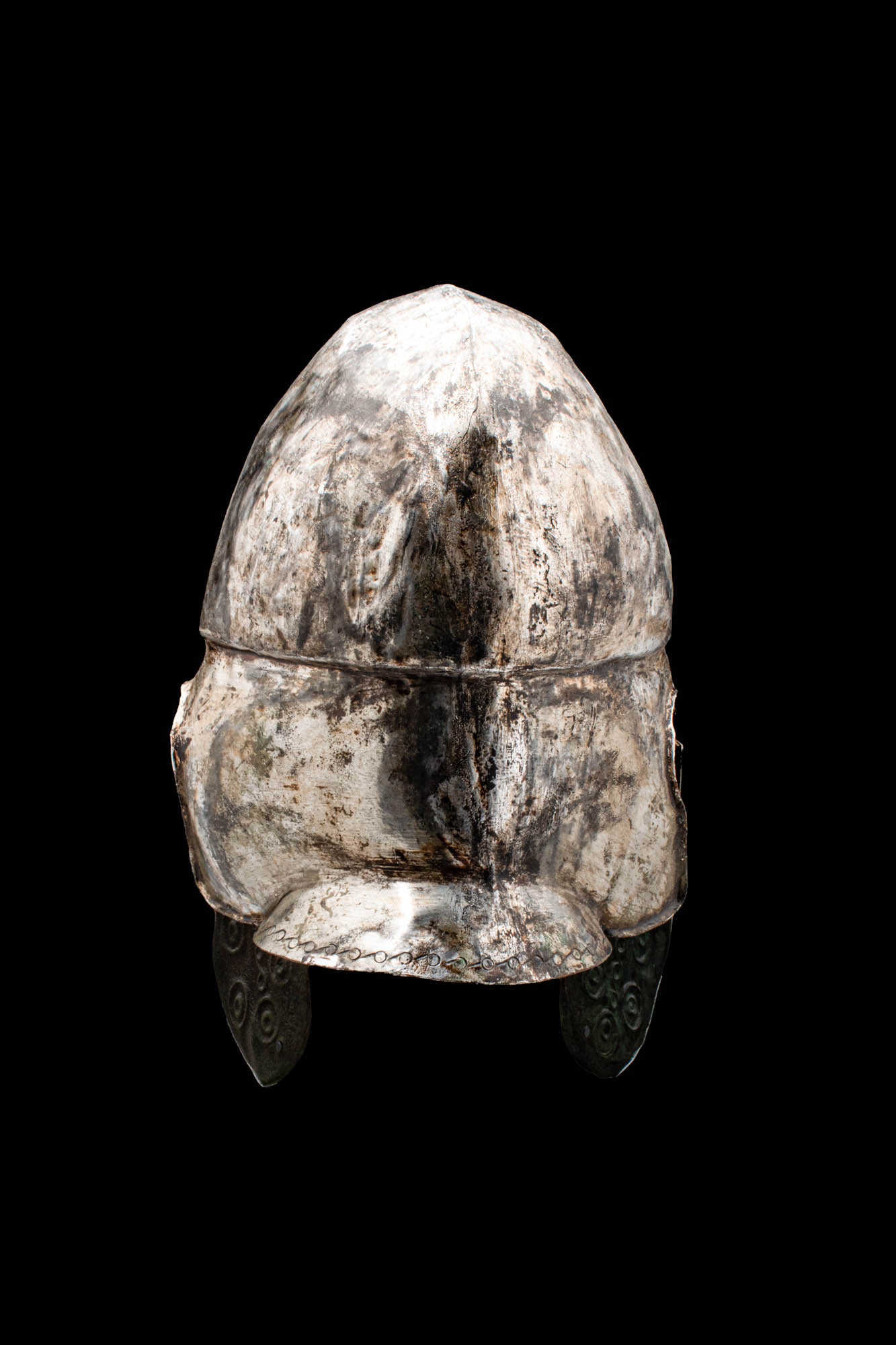 STUNNING COMPLETE CHALCIDIAN HELMET WITH DECORATED CHEEKPIECES - Image 6 of 6