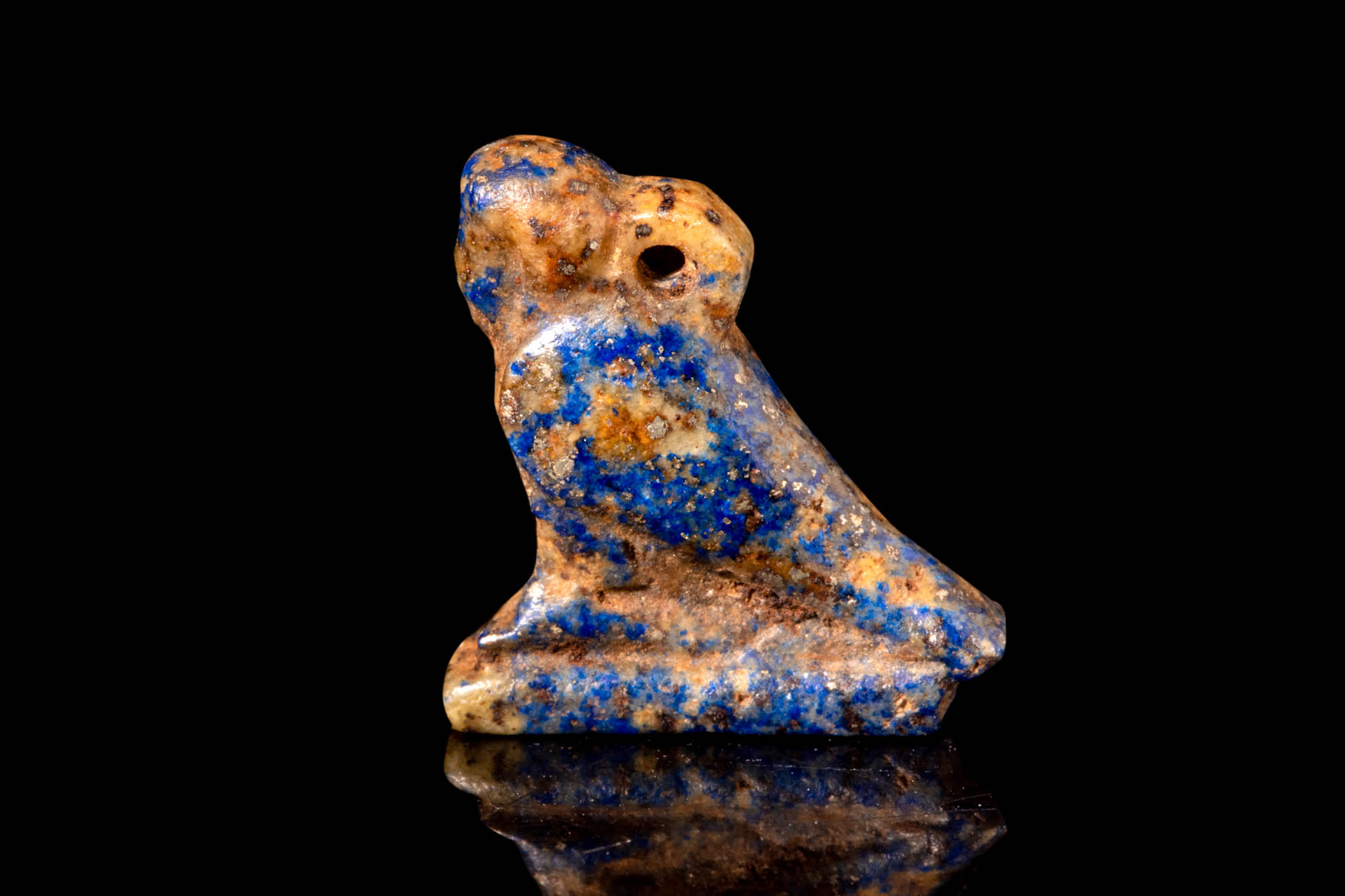 EGYPTIAN LAPIS LAZULI HORUS PENDANT - Image 3 of 3