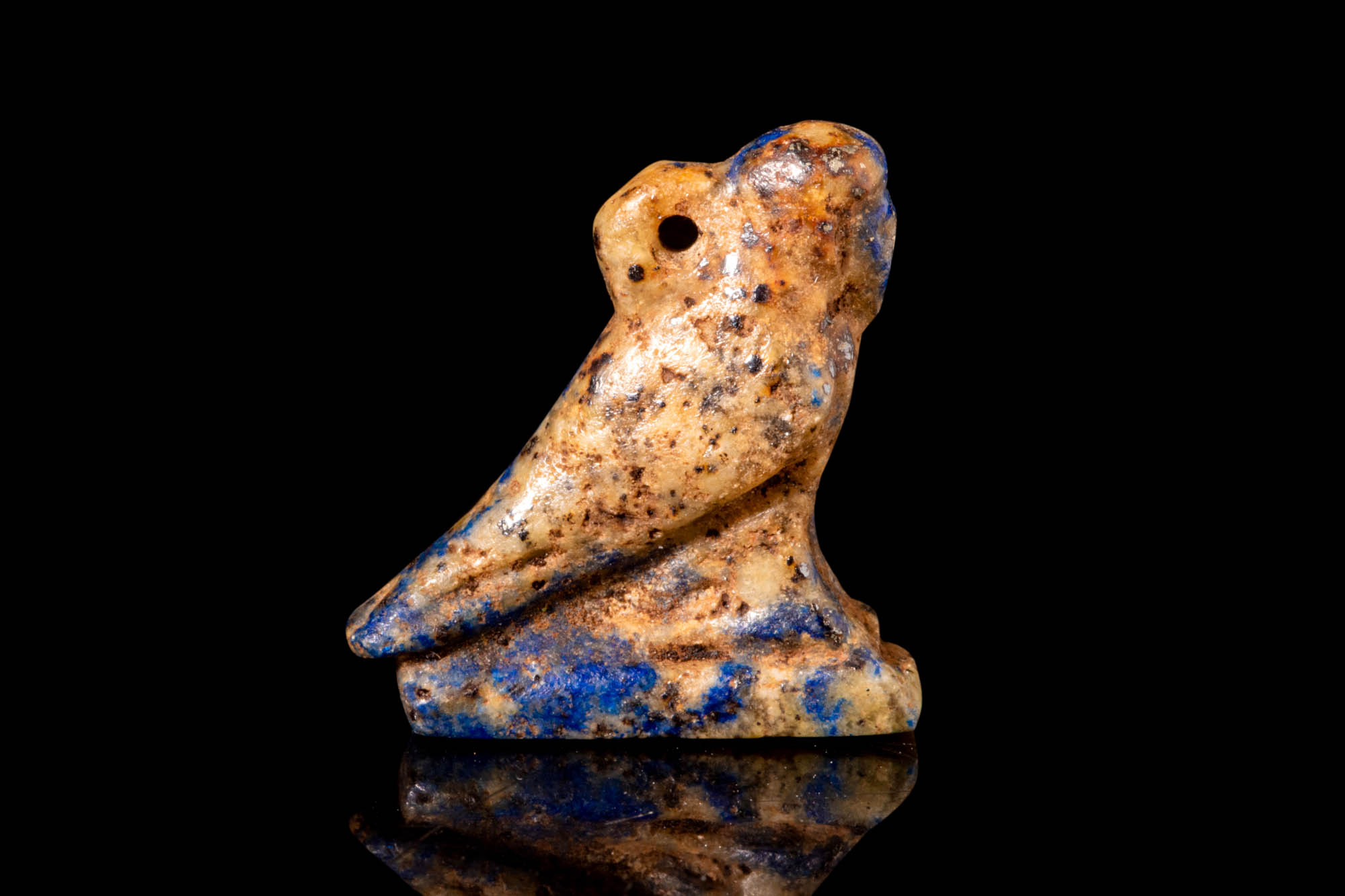 EGYPTIAN LAPIS LAZULI HORUS PENDANT