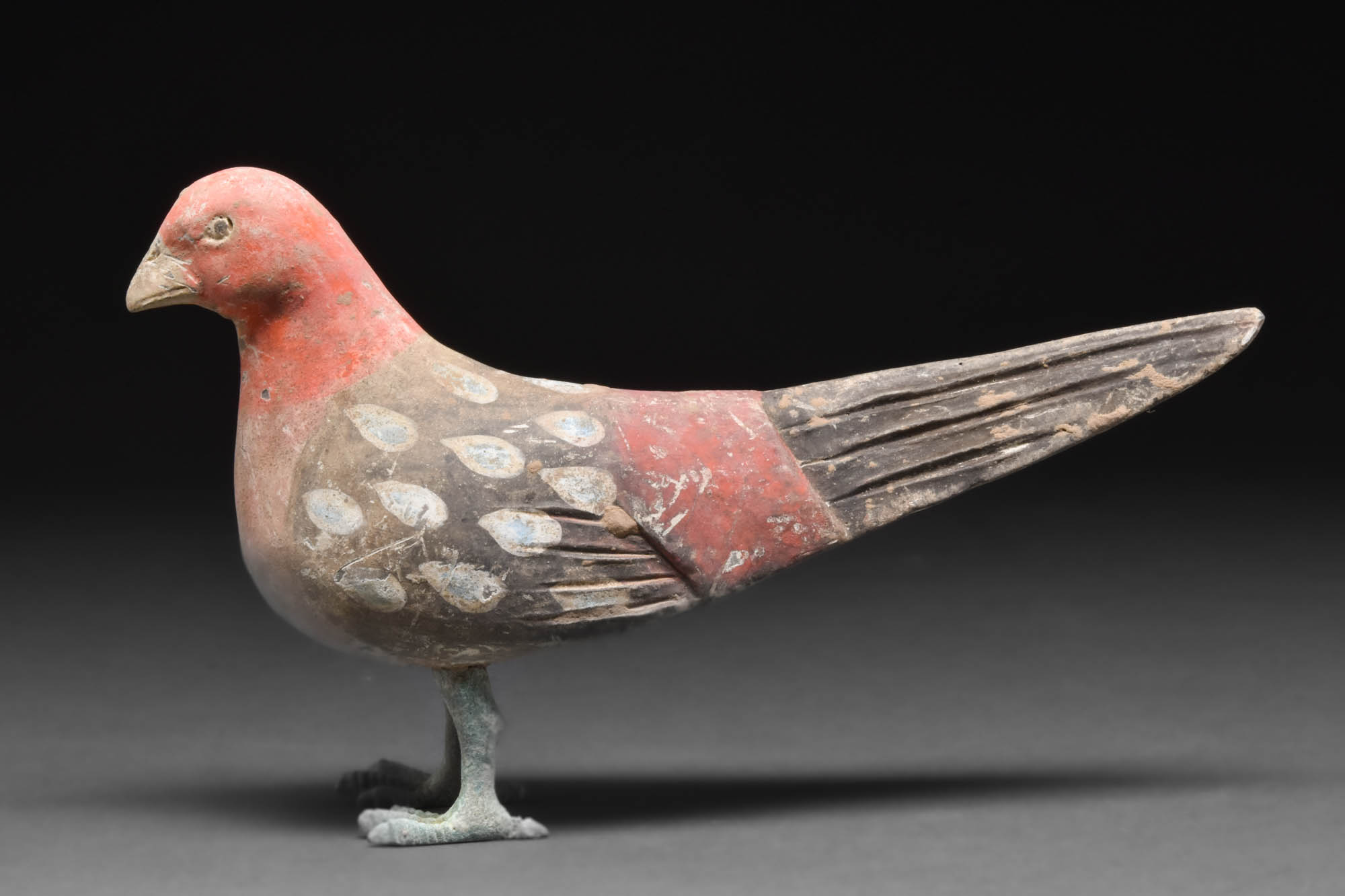 CHINESE HAN DYNASTY TERRACOTTA BIRD - TL TESTED - Image 2 of 6