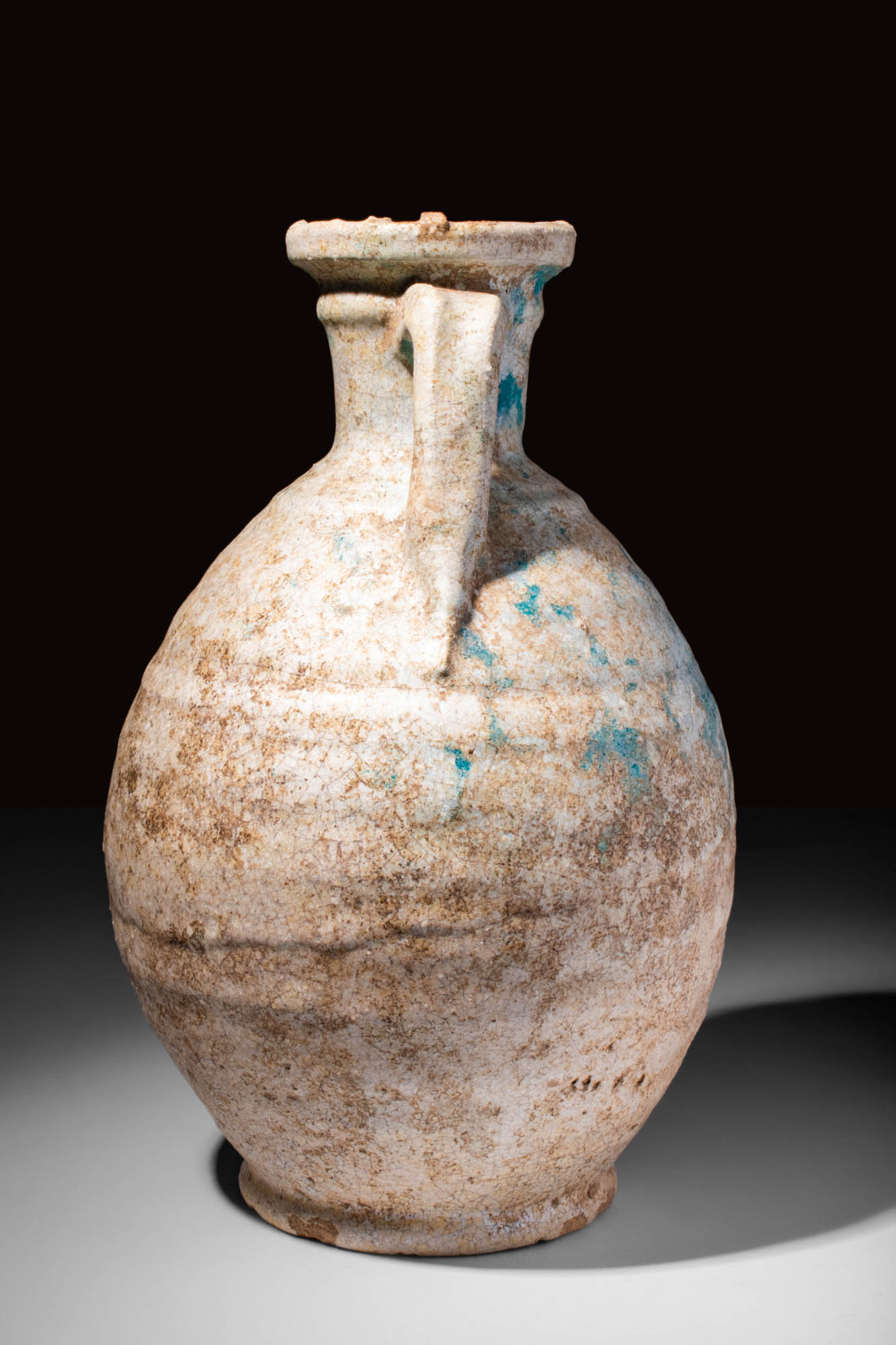 EGYPTIAN GLAZED AMPHORISKOS - Image 4 of 6