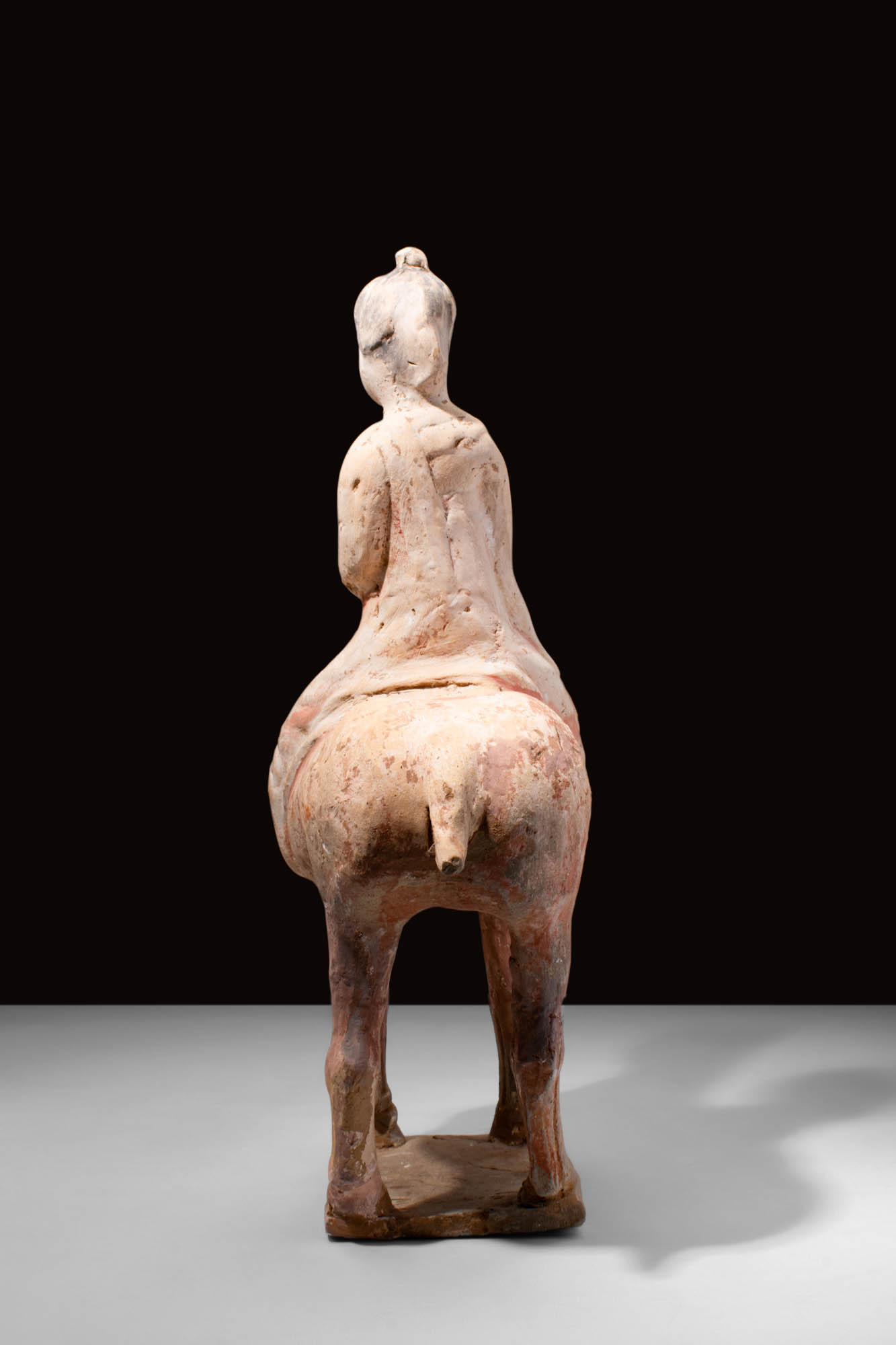 CHINESE TANG DYNASTY HORSE AND FEMALE RIDER - Image 5 of 7