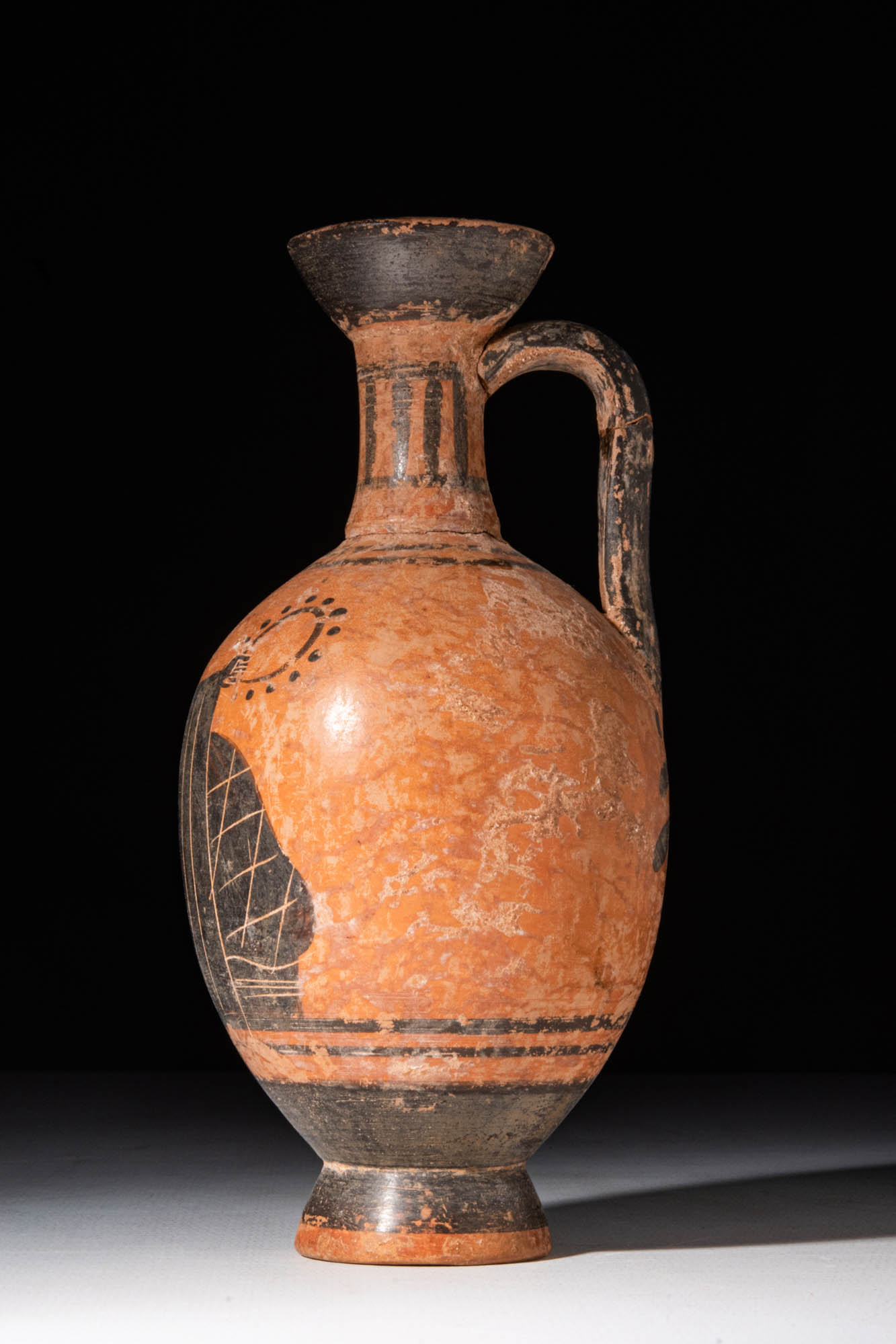 GREEK BLACK-FIGURE POTTERY LEKYTHOS - Image 3 of 5