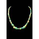 PHOENICIAN GLASS BEADS NECKLACE