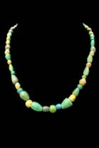 PHOENICIAN GLASS BEADS NECKLACE