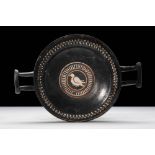 GREEK BLACK-GLAZE KYLIX