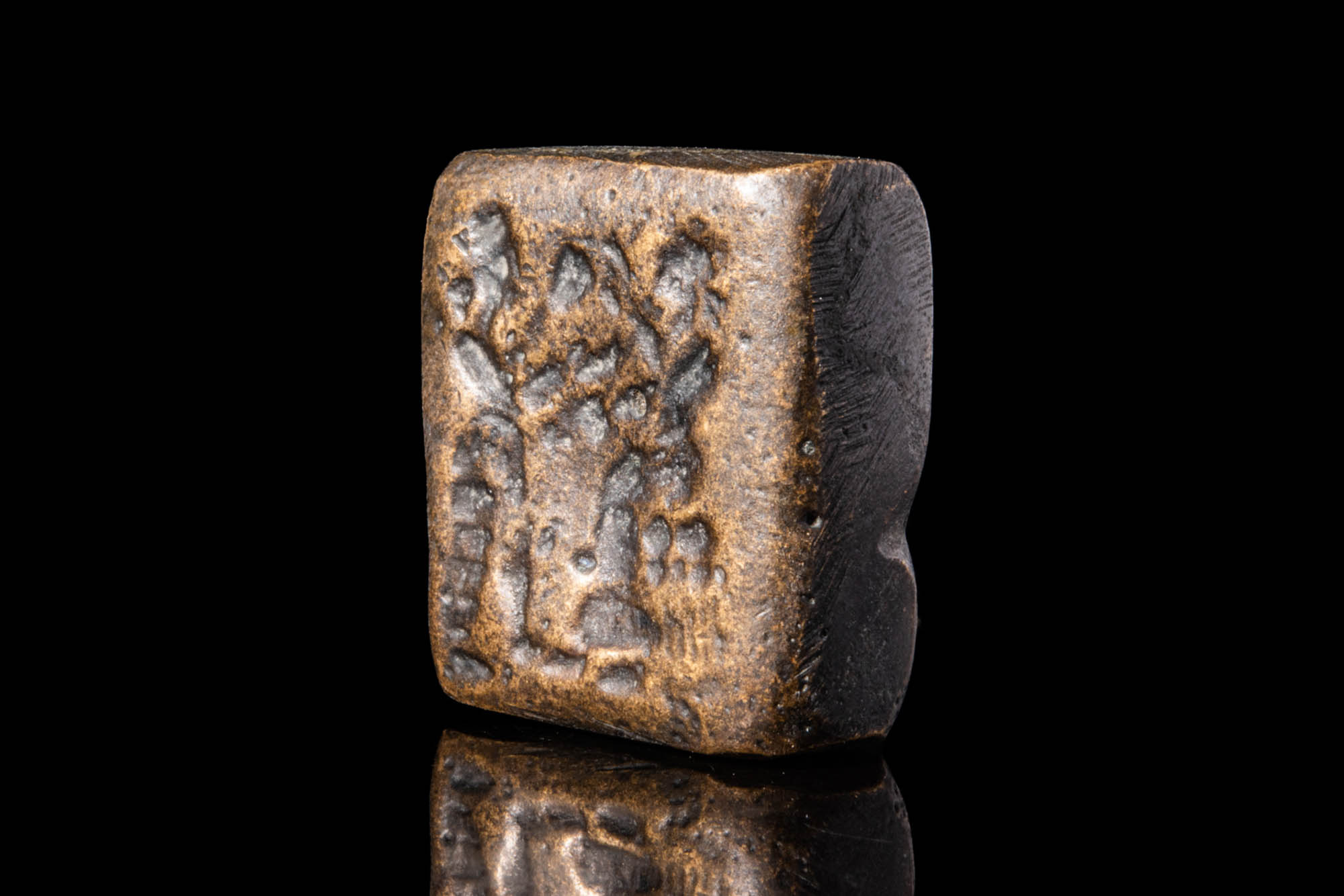 SUMERIAN SQUARE STONE SEAL - Image 3 of 4