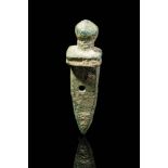 ROMAN LEGIONARY GLADIUS BRONZE PENDANT