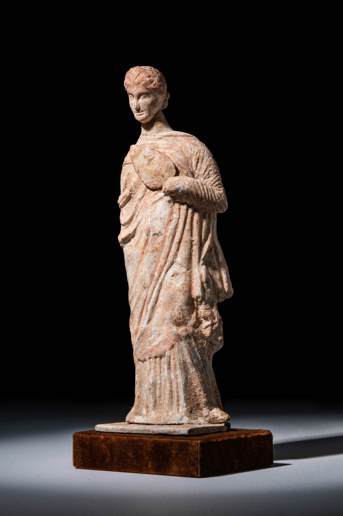 COLLECTION OF THREE GREEK TANAGRA STATUETTES - Image 4 of 11