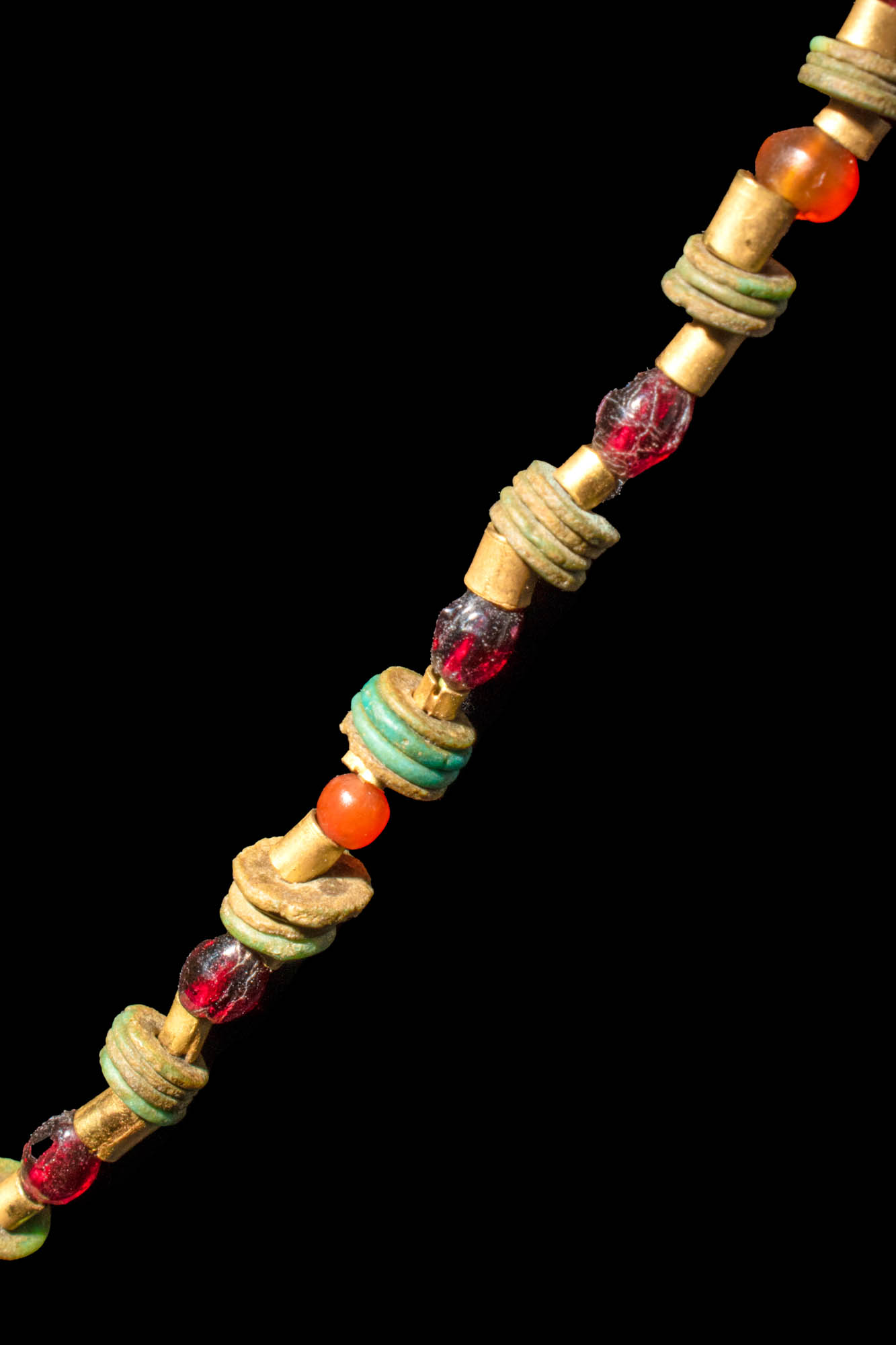 EGYPTIAN / PHOENICIAN STONE AND FAIENCE NECKLACE - Image 8 of 8