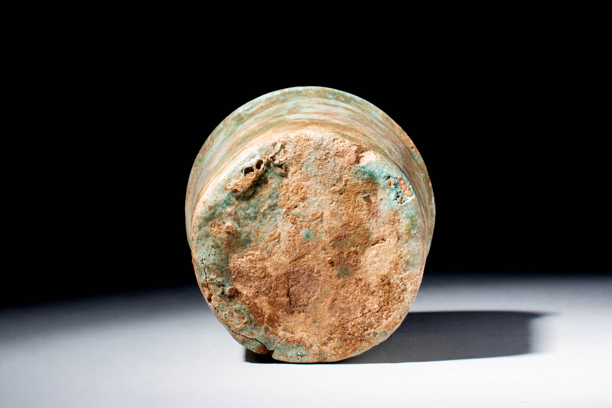 EGYPTIAN FAIENCE BEAKER - Image 4 of 4