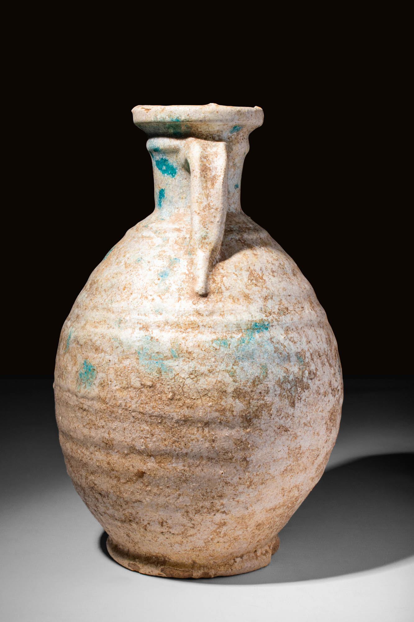 EGYPTIAN GLAZED AMPHORISKOS - Image 2 of 6