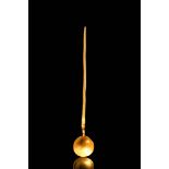 LATE ROMAN GOLD SPOON