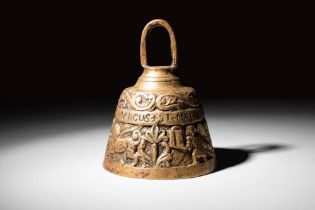 LATE MEDIEVAL BRITISH BRASS BELL