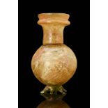 RARE ROMAN GLASS SPRINKLER FLASK