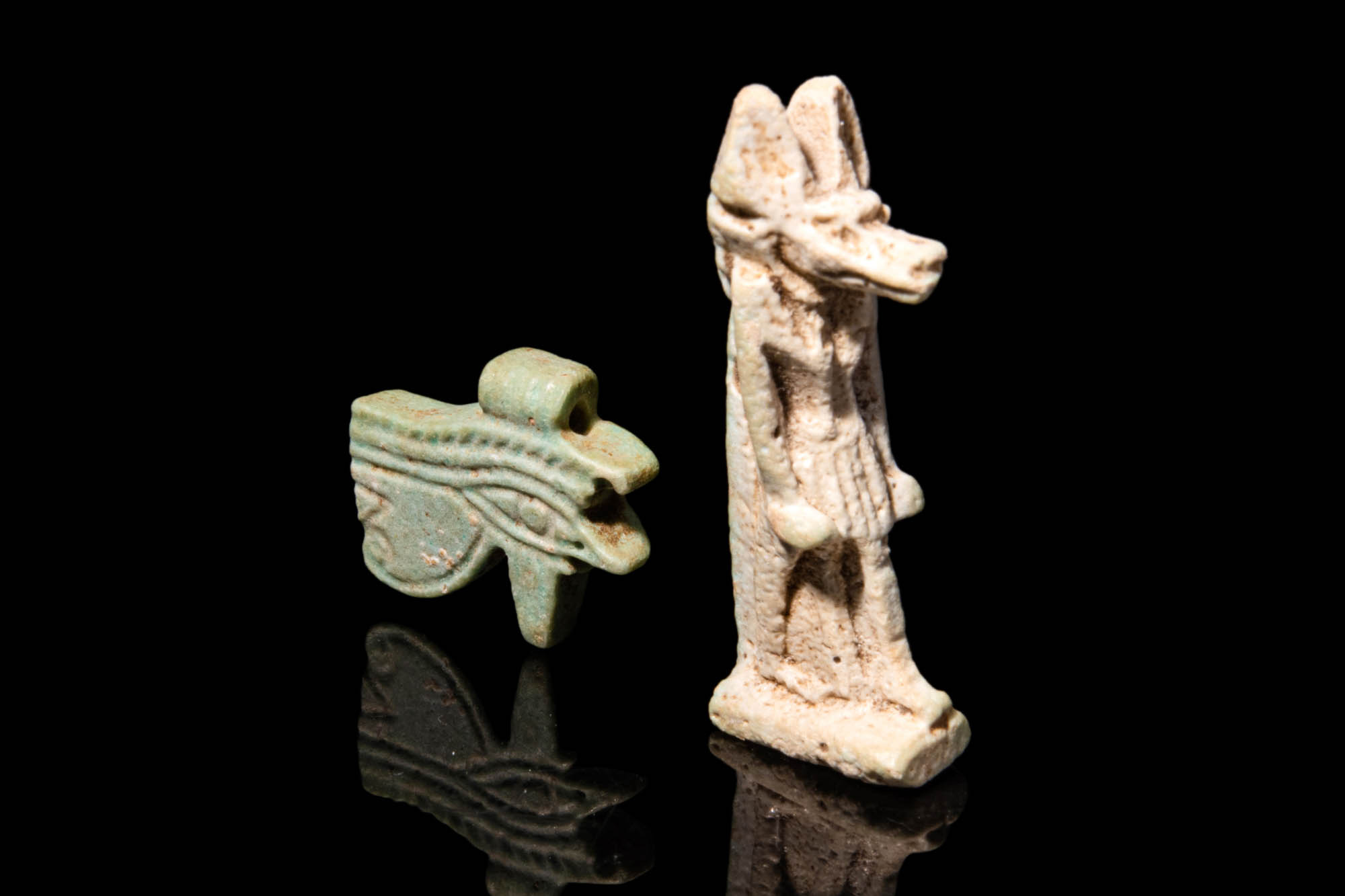 EGYPTIAN FAIENCE AMULETS - Image 2 of 3