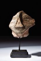 VINCA TERRACOTTA HEAD OF IDOL