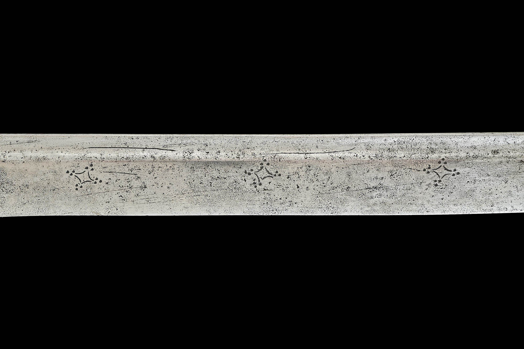 TATAR SABER SWORD DECORATED WITH RHOMBS - Image 6 of 21