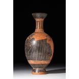 GREEK BLACK-FIGURE POTTERY LEKYTHOS