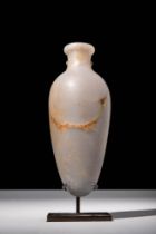 EGYPTIAN ANHYDRITE KOHL VASE