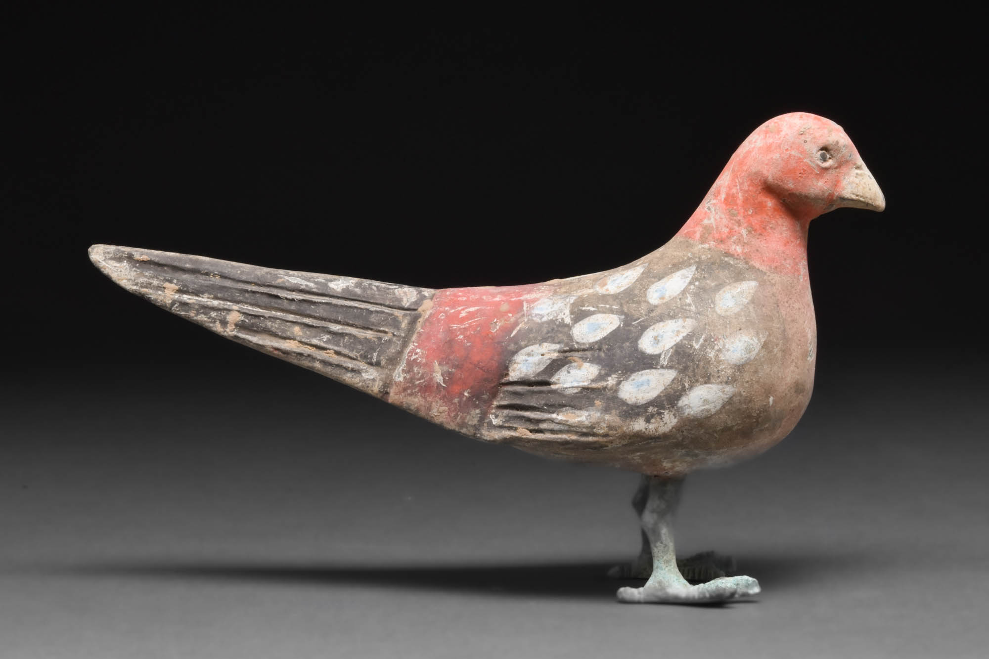 CHINESE HAN DYNASTY TERRACOTTA BIRD - TL TESTED - Image 3 of 6