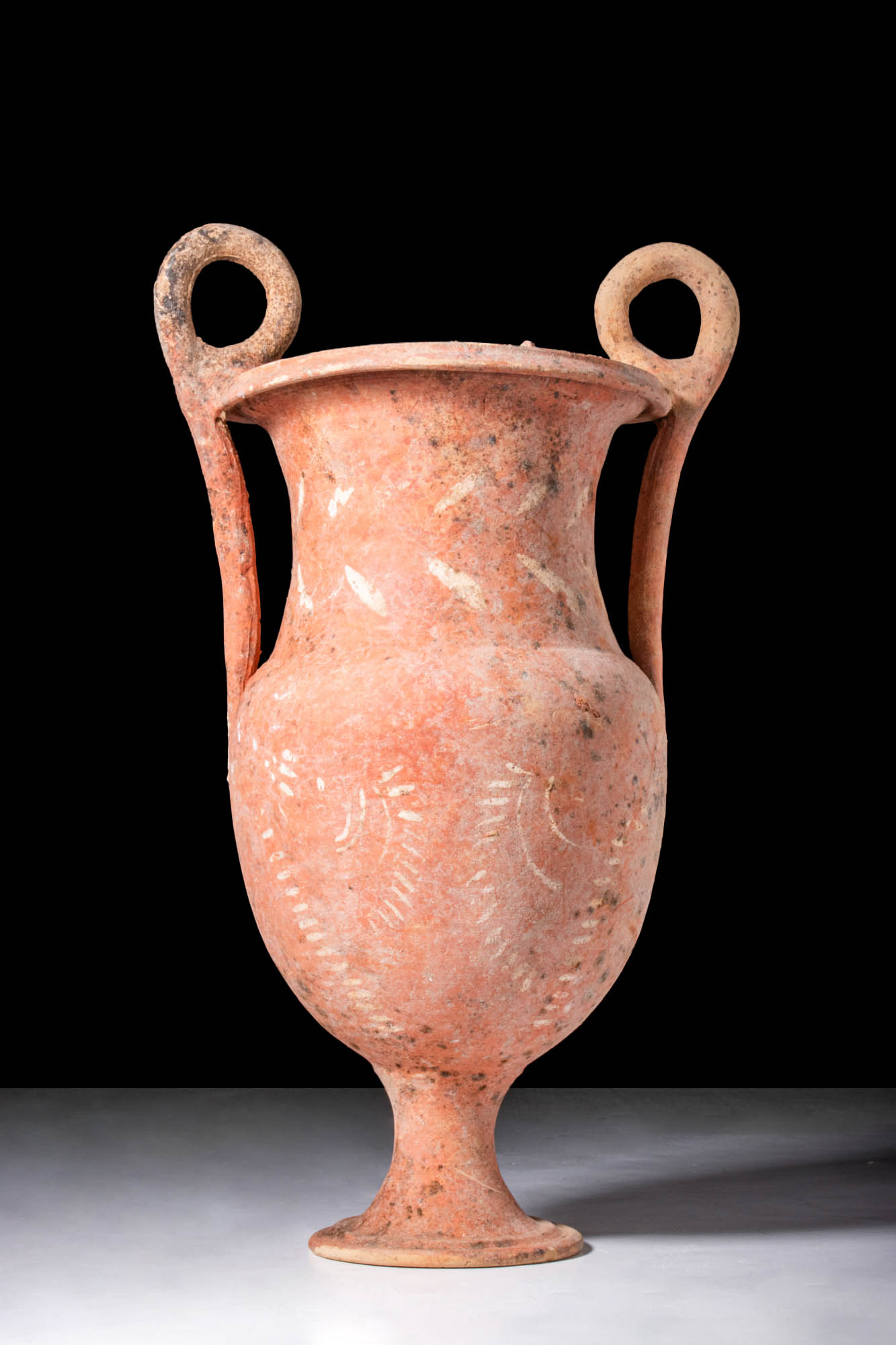 GREEK CANOSAN POTTERY VOLUTE KRATER - Image 3 of 5