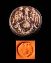 BACTRIAN STAMP SEAL WITH A EAGLE