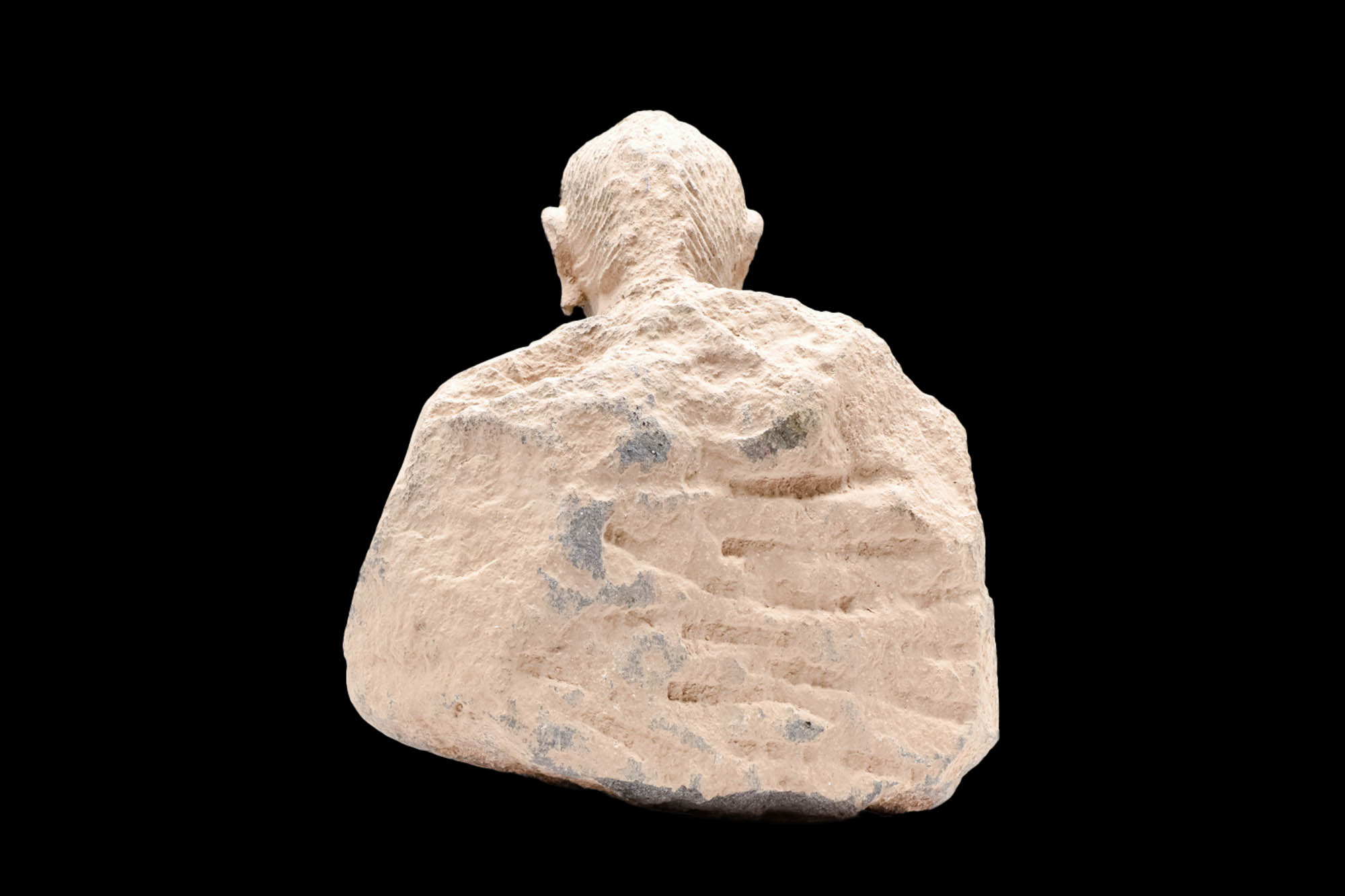 GANDHARAN SCHIST TORSO OF BUDDHA - Image 3 of 6