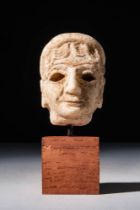 SUMERIAN HEAD OF STATUETTE