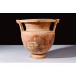 HELLENISTIC POTTERY COLUMN KRATER