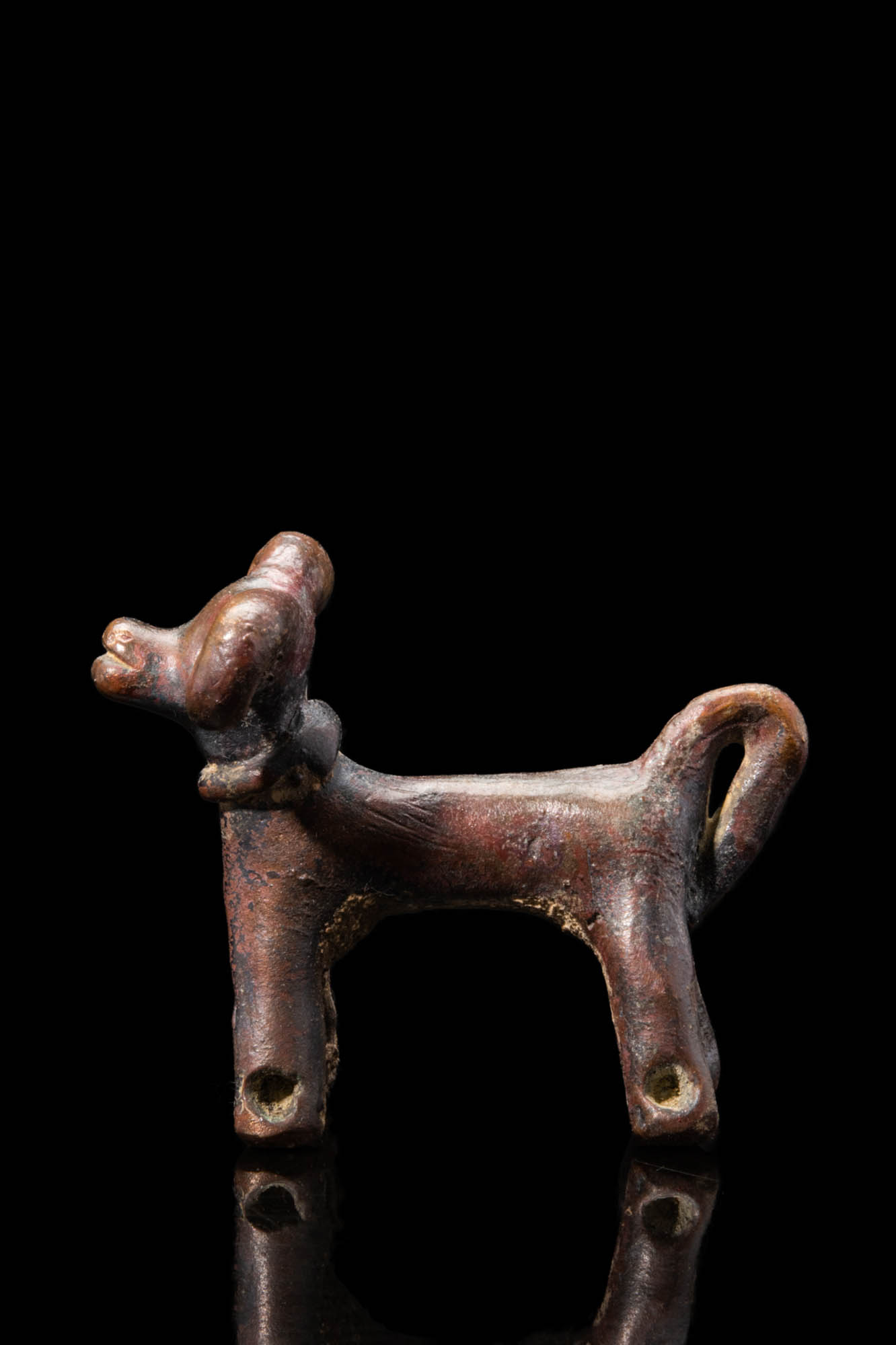 AMLASH BRONZE STATUETTE OF A RAM - Image 2 of 4