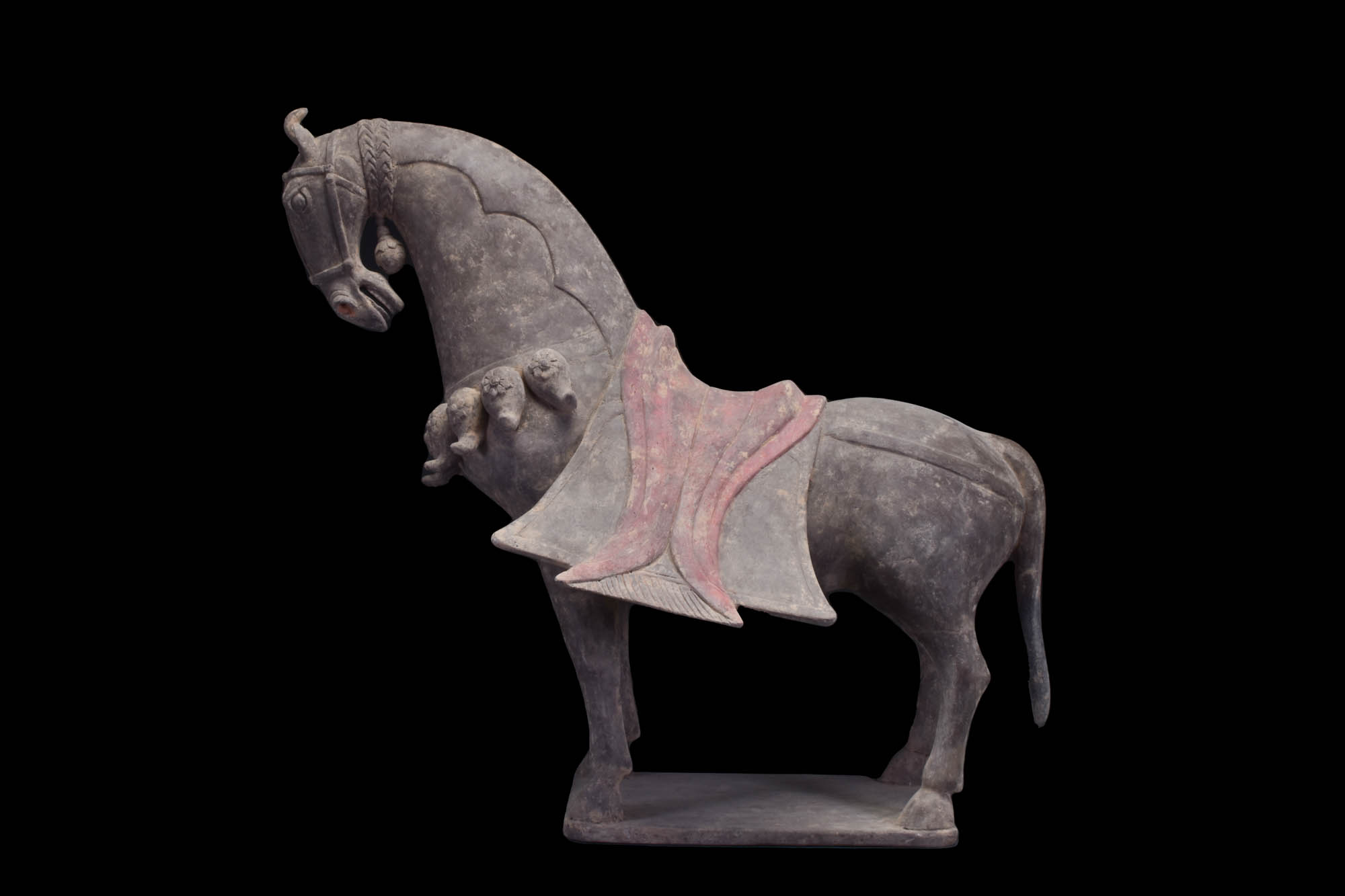 CHINESE NORTHERN WEI DYNASTY TERRACOTTA HORSE - TL TESTED - Image 2 of 6
