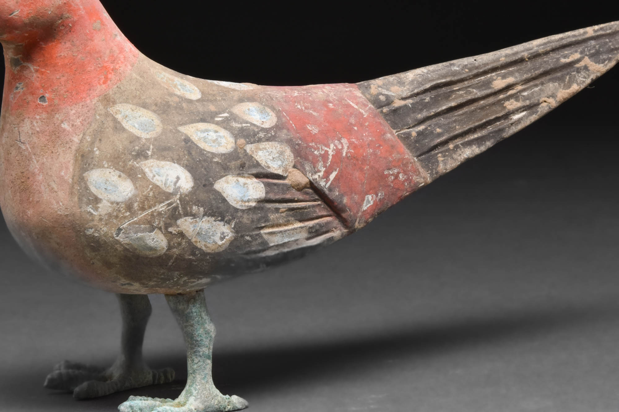 CHINESE HAN DYNASTY TERRACOTTA BIRD - TL TESTED - Image 5 of 6