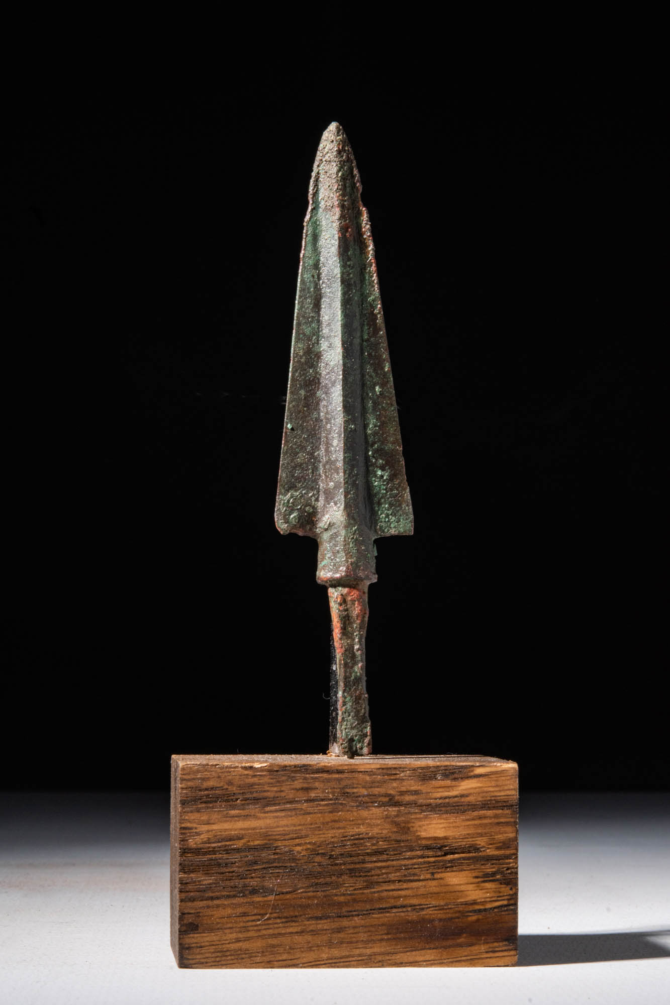 ANCIENT BRONZE SPEARHEAD - Image 2 of 2
