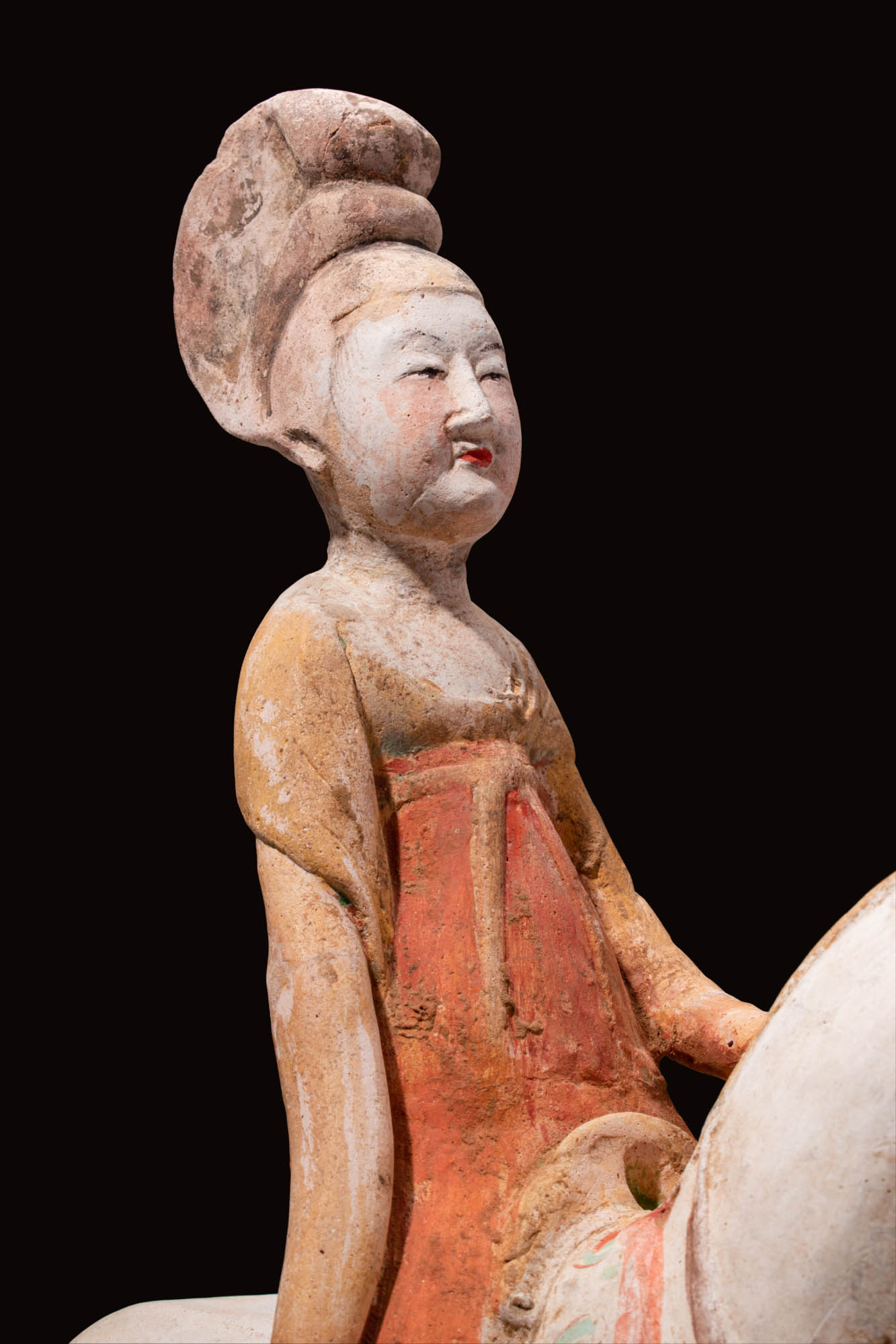 CHINESE TANG DYNASTY HORSE AND FEMALE RIDER - Image 6 of 6