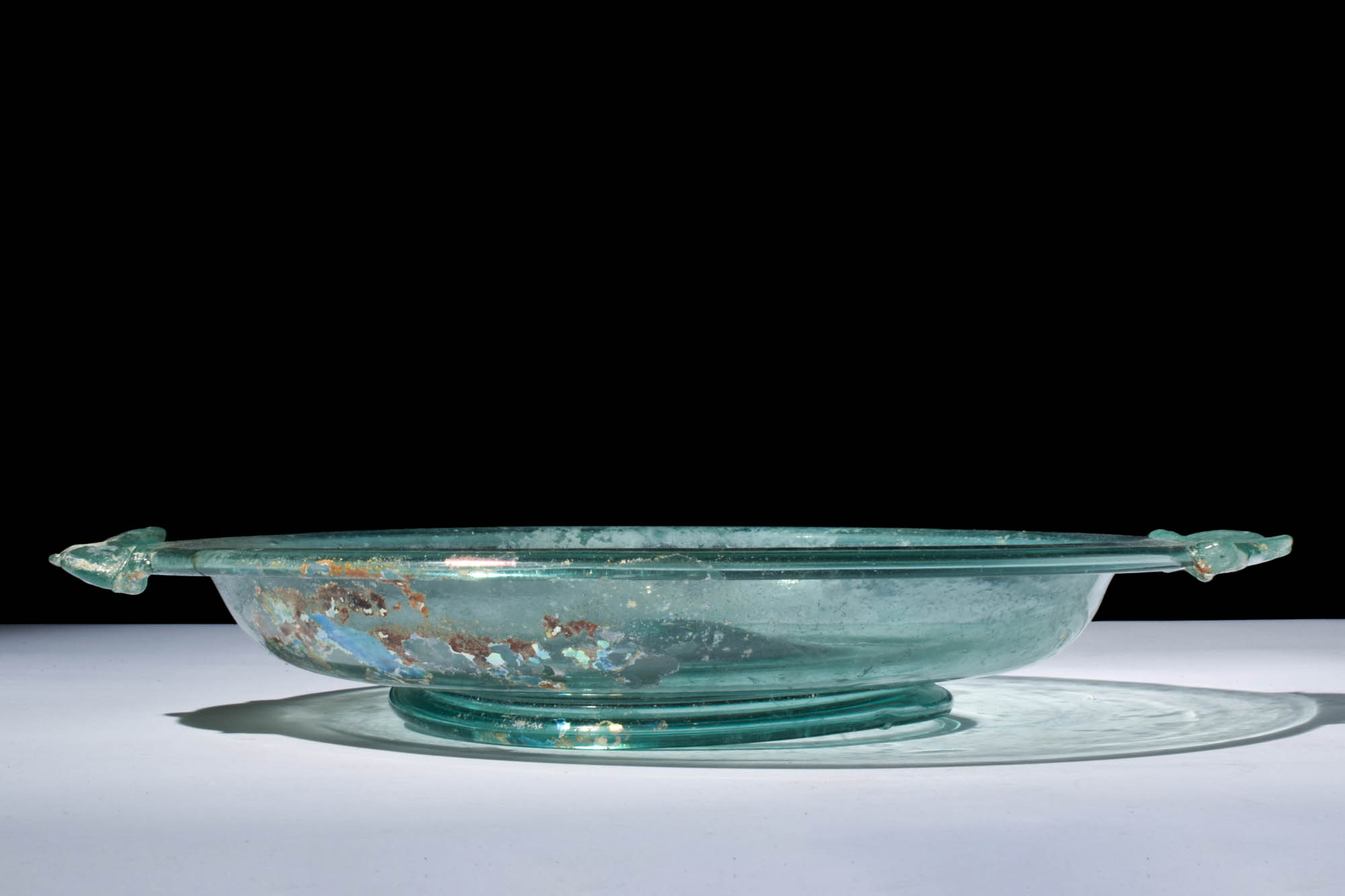 HUGE ROMAN GLASS PLATE - Image 3 of 3