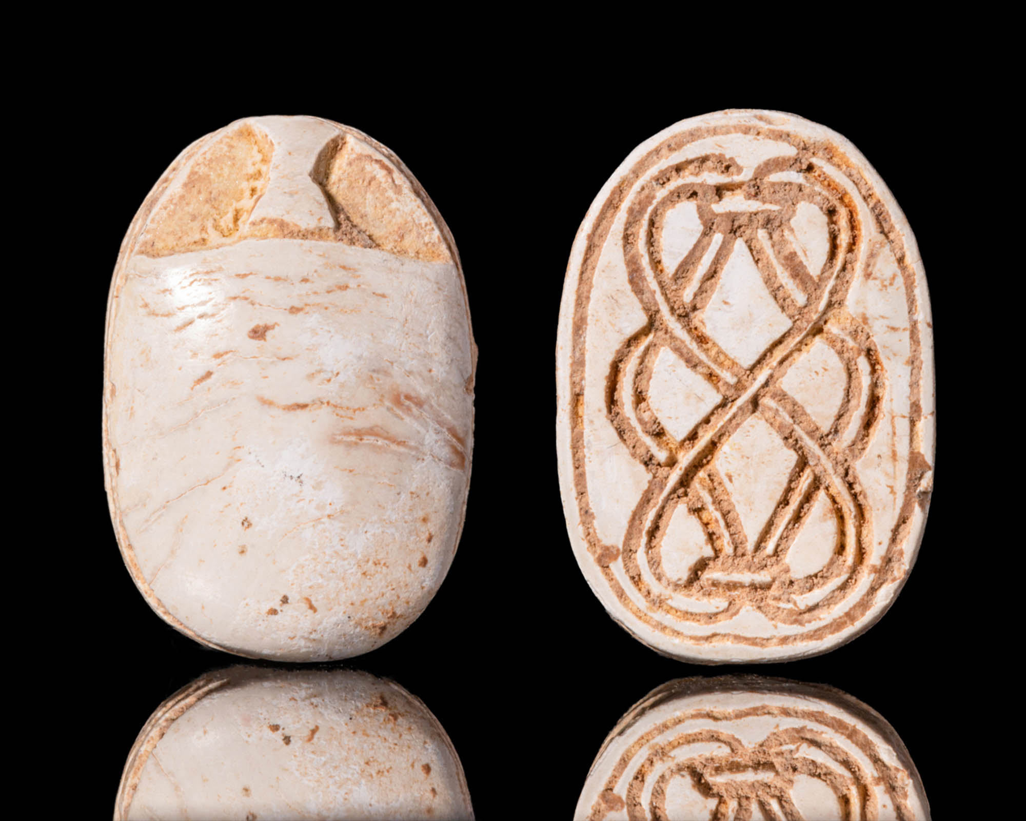 EGYPTIAN STEATITE HYKSOS-PERIOD SCARAB